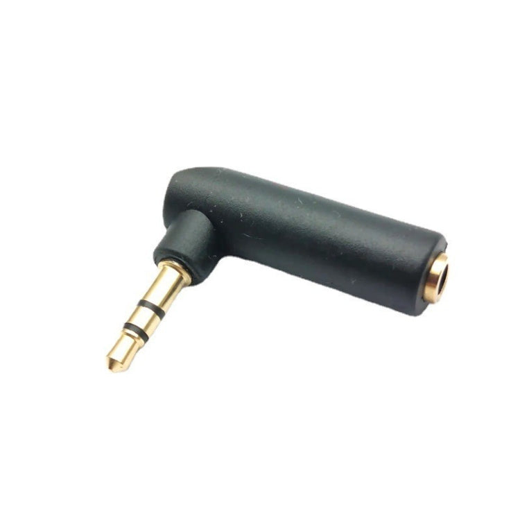 3.5mm Elbow Male to Female Dual Channel Headphone Audio Adapter My Store