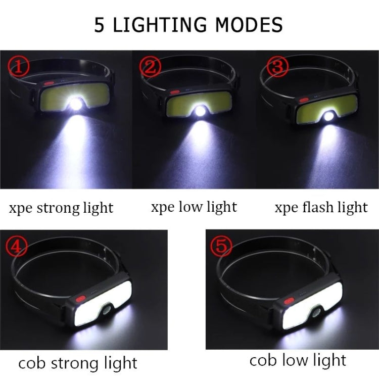 G-14  USB Charging Dual Light Source COB Headlight Camping Riding Running Headlight My Store