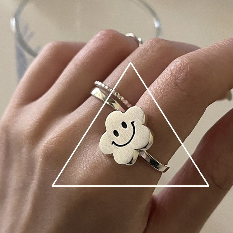 Happy Smiley Face Love Wear Combination Ring, Series 2 My Store