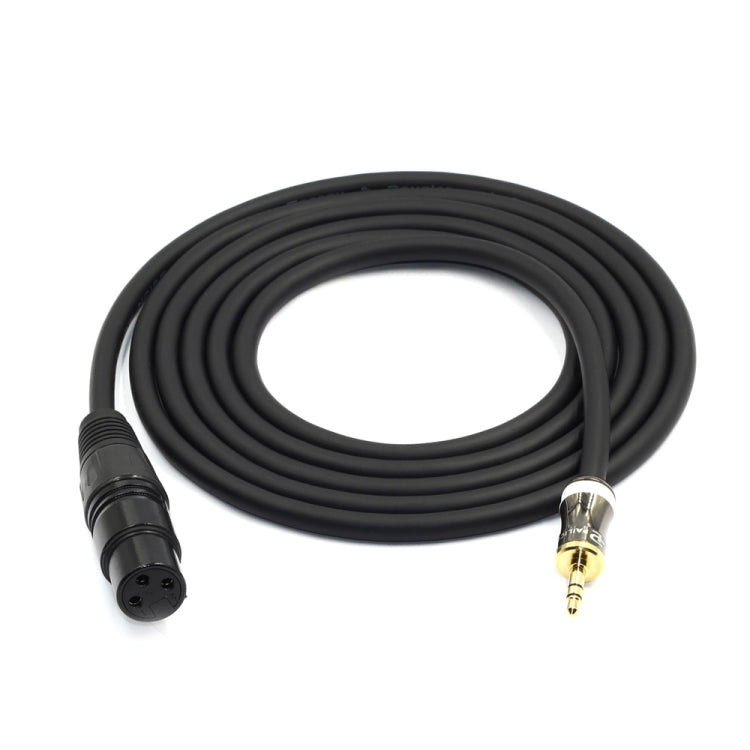 3.5mm To Caron Female Sound Card Microphone Audio Cable, Length: