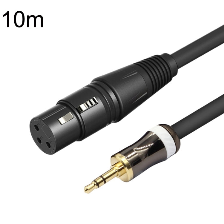 3.5mm To Caron Female Sound Card Microphone Audio Cable, Length: