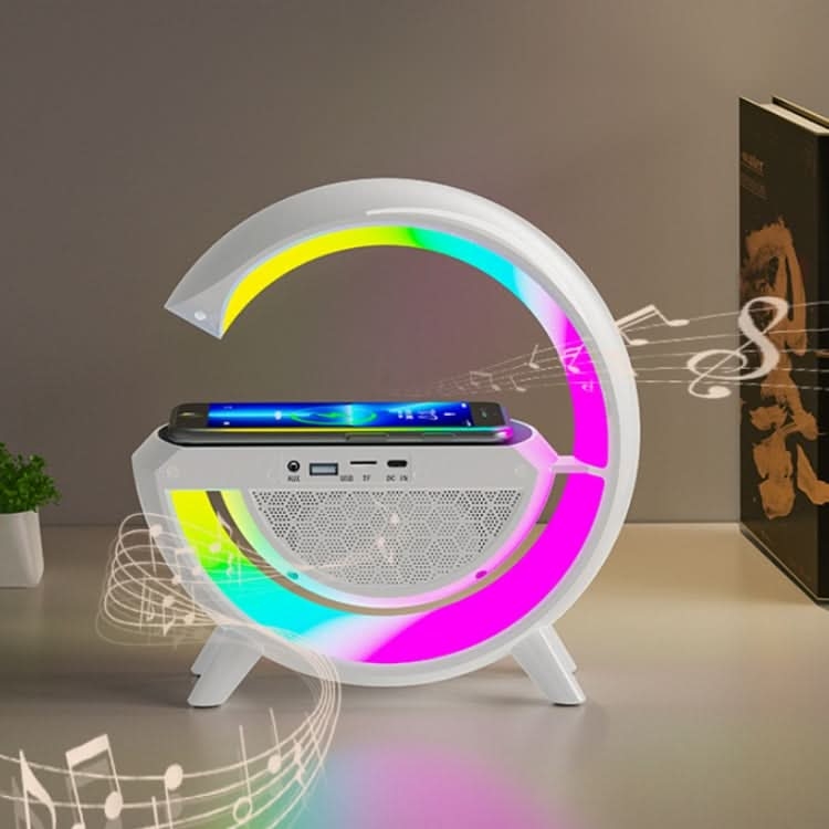 Smart Wireless Charging Ambient Light Bluetooth Speaker