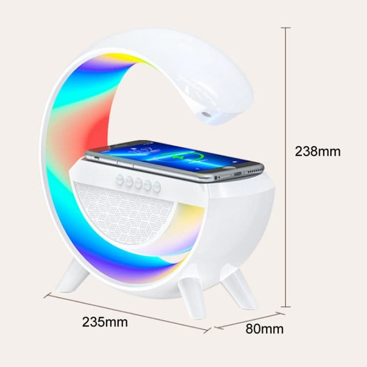 Smart Wireless Charging Ambient Light Bluetooth Speaker