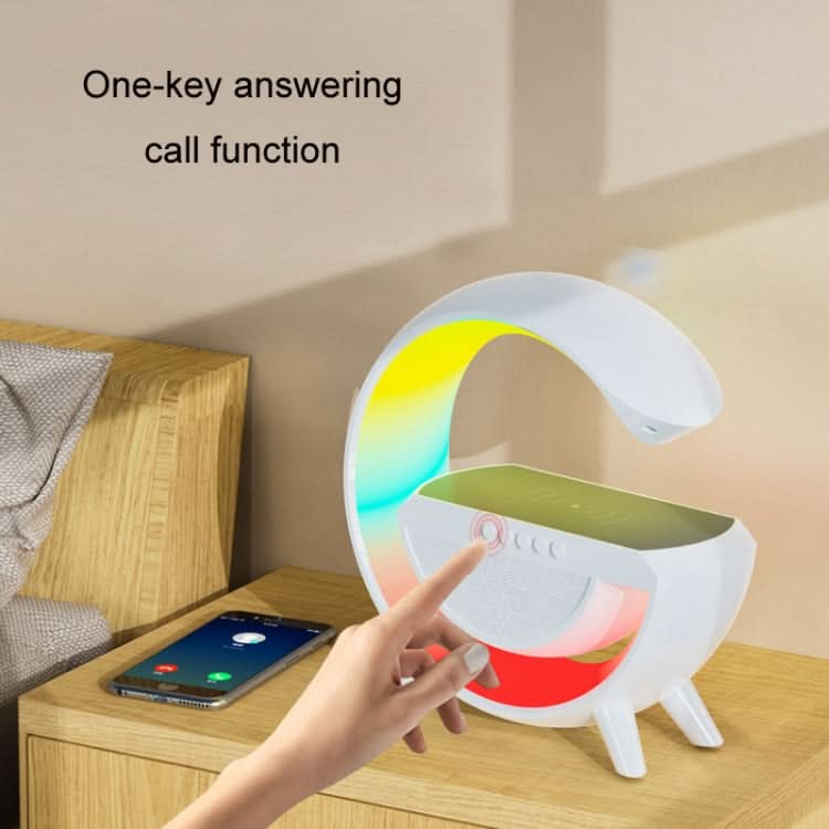 Smart Wireless Charging Ambient Light Bluetooth Speaker