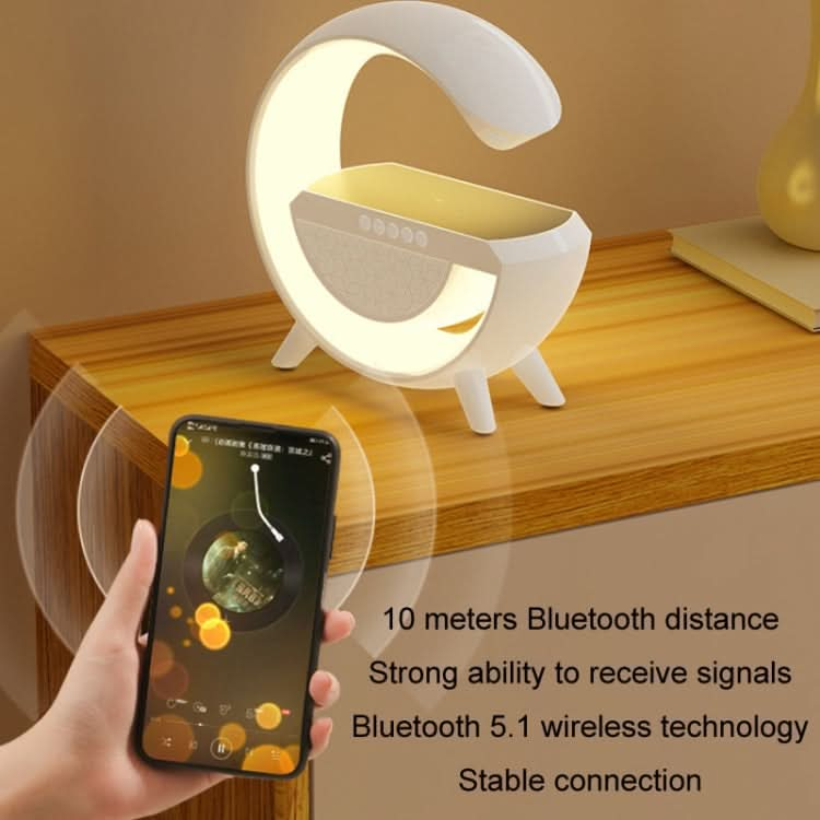 Smart Wireless Charging Ambient Light Bluetooth Speaker