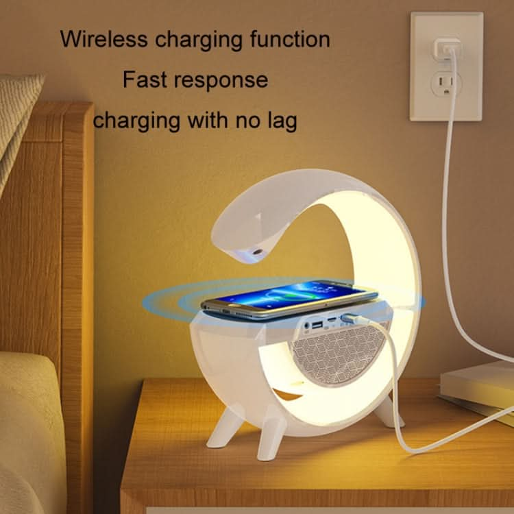 Smart Wireless Charging Ambient Light Bluetooth Speaker