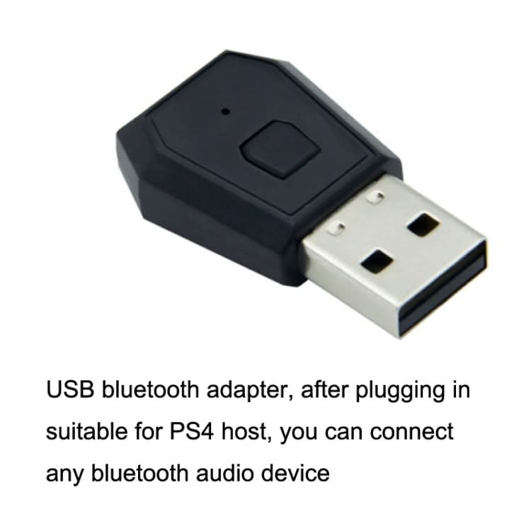 HS-PS4195 General Bluetooth Audio Transmitter Wireless Headset Receiver For PS4 / PS4 Slim / PS4 Pro / PC