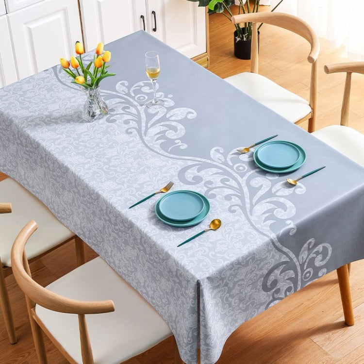 PVC Waterproof Oil-proof Embroidery Yarn Tablecloth, Series 6 My Store