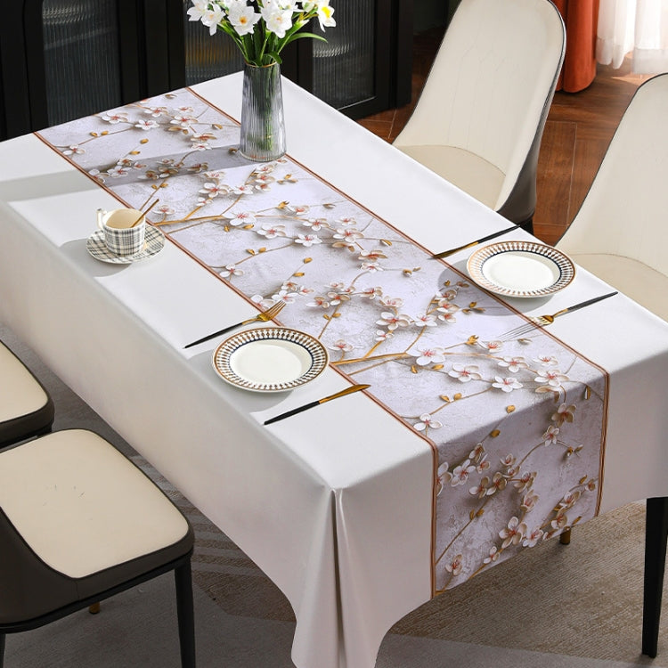 PVC Waterproof Oil-proof Embroidery Yarn Tablecloth, Series 6 My Store