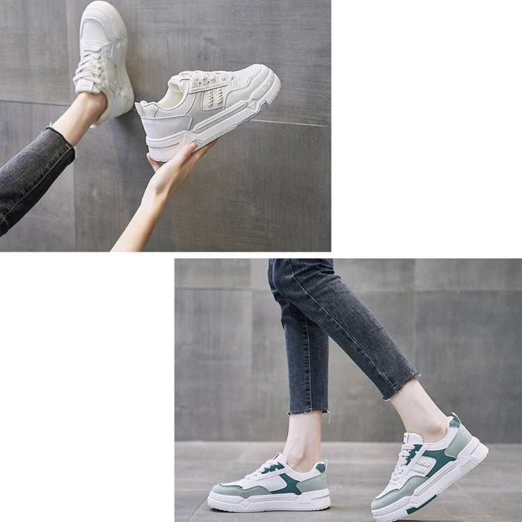 618 Spring Comfortable Breathable Sneakers Non-slip Sports Platform Casual Shoes