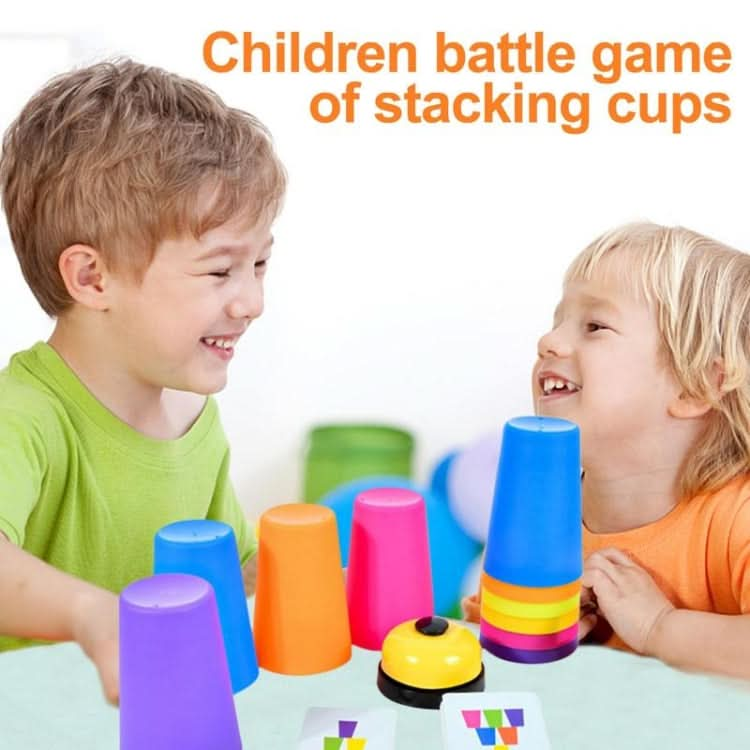 Mixed Colors Quick Stack Cups Speed Training Sports Stacking Cups With Card,Spec: Reluova