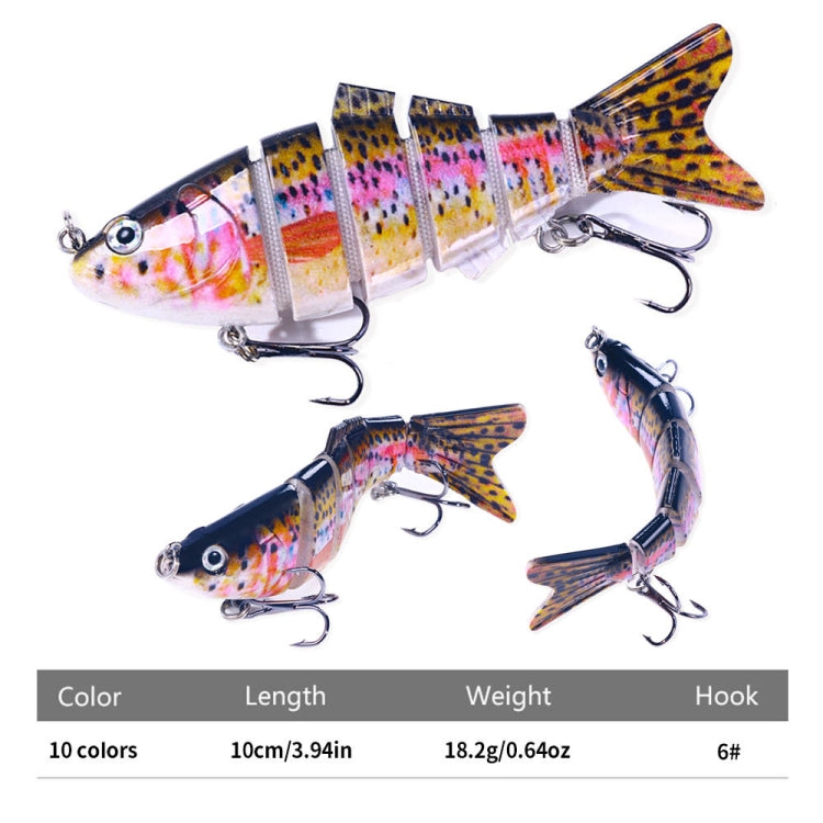 HENGJIA JM061 Multi-segment Fish Bionic Lure Submerged Lures Reluova