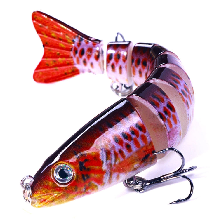 HENGJIA JM064 Multi-section Fish Minnow Bionic Fake Lures Sea Fishing Sinking Lures