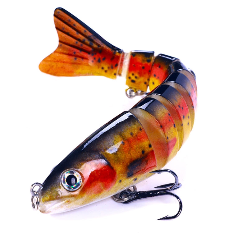 HENGJIA JM064 Multi-section Fish Minnow Bionic Fake Lures Sea Fishing Sinking Lures