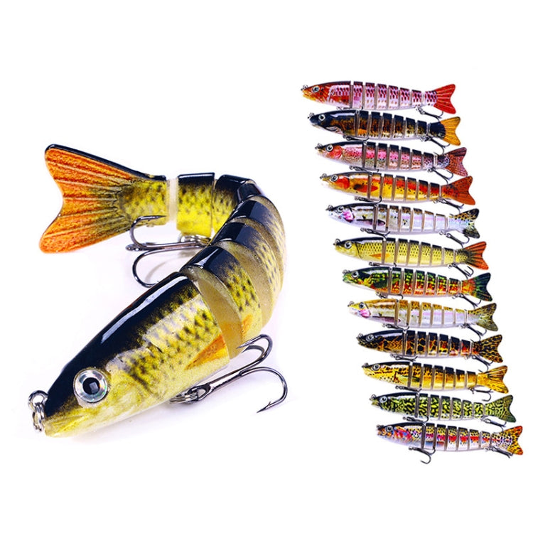 HENGJIA JM064 Multi-section Fish Minnow Bionic Fake Lures Sea Fishing Sinking Lures