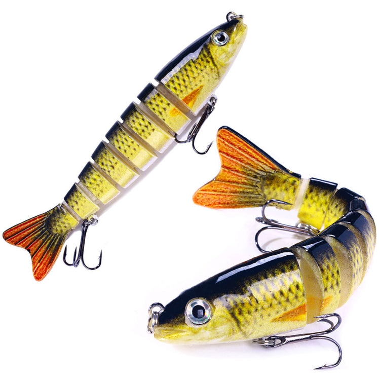 HENGJIA JM064 Multi-section Fish Minnow Bionic Fake Lures Sea Fishing Sinking Lures