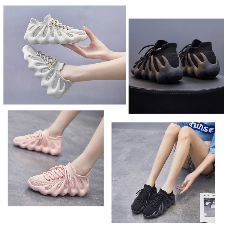 450 Summer Breathable Sock Shoes Fly Woven Comfortable Casual Shoes