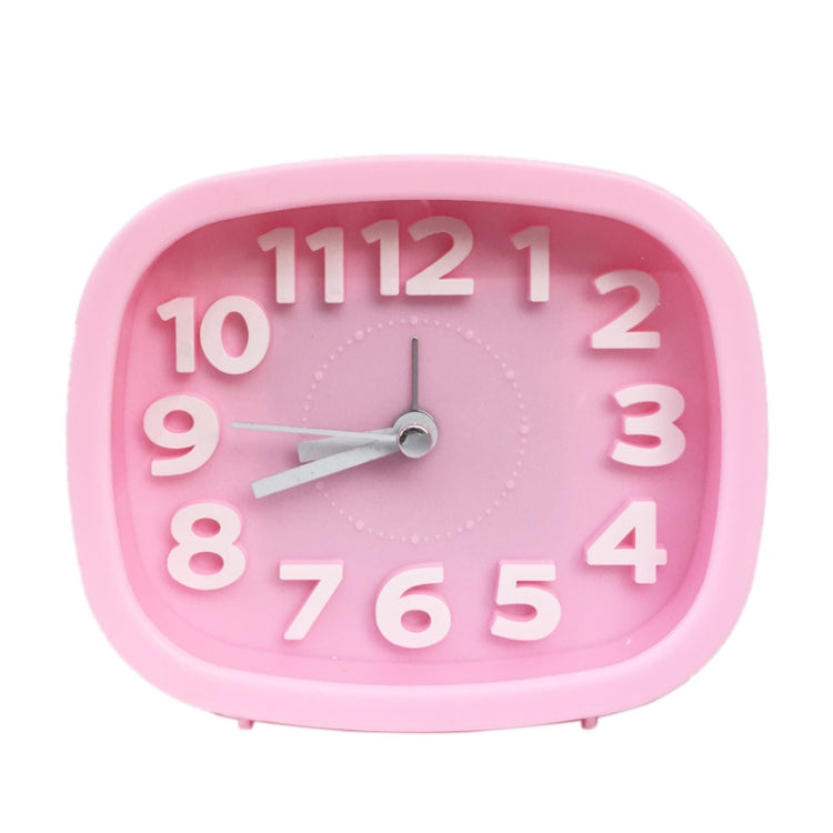 Square Candy Color Stereo Digital Silent Alarm Clock Children Student Alarm Clock My Store