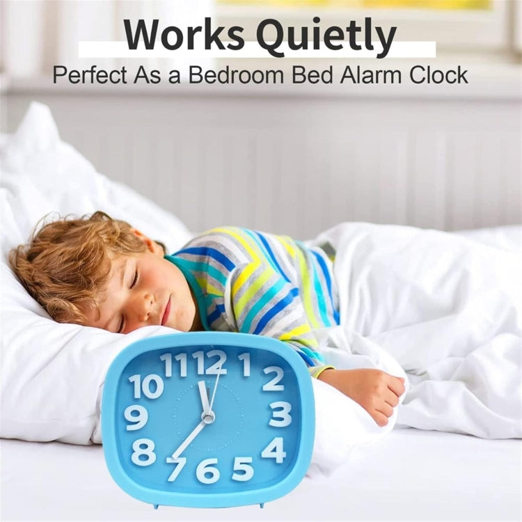 Square Candy Color Stereo Digital Silent Alarm Clock Children Student Alarm Clock My Store