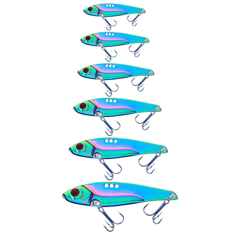 HENGJIA VIB056 Colorful VIB Fake Bait Full Swimming Layer Metal Blade Fish Luya Bait Reluova