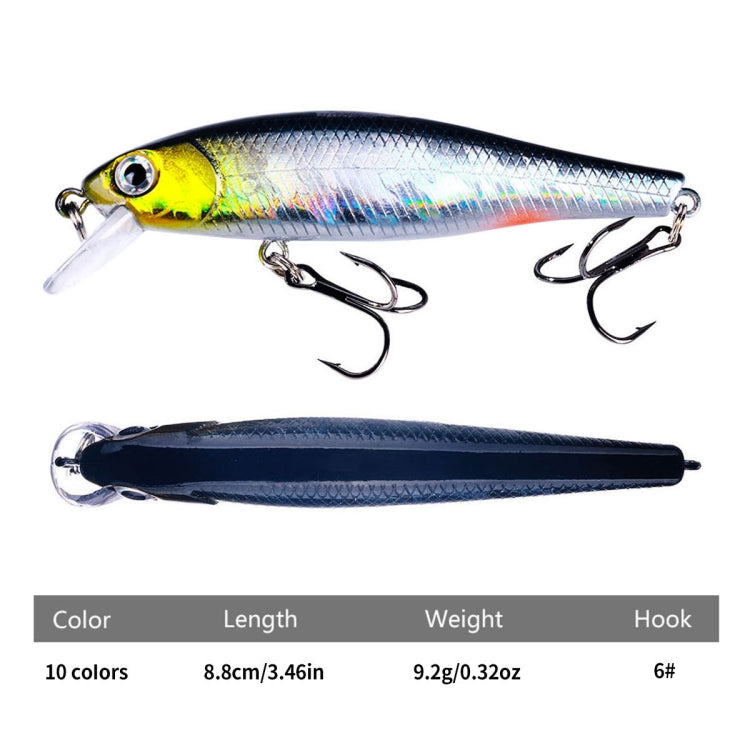 HENGJIA MI160 8.8cm 9g Floating Water Minno Fake Bait Reluova