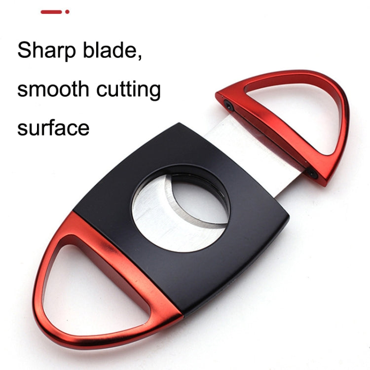 Portable Metal Thickened Cigar Cutter Stainless Steel Tobacco Knife My Store