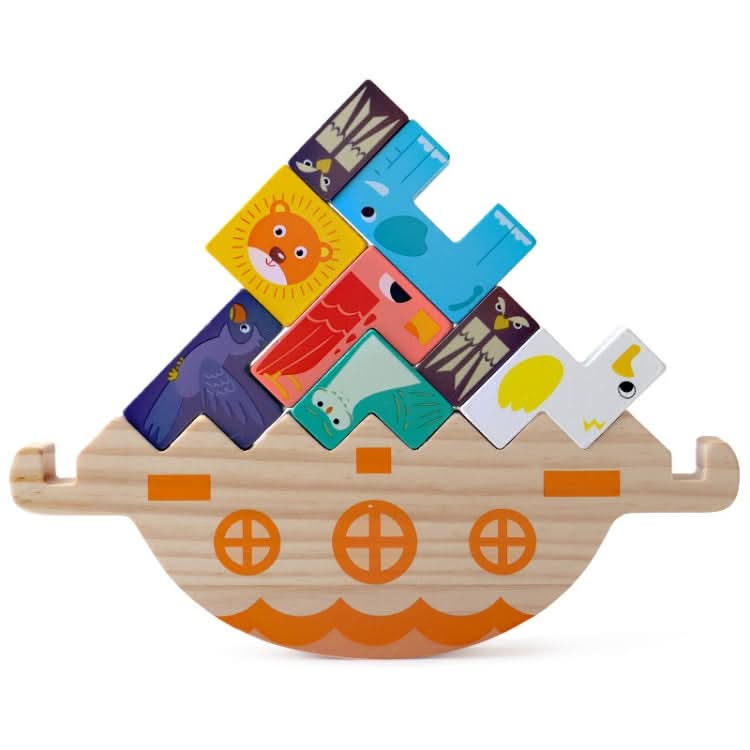 Children Multifunctional Block Puzzle Stacking Building Blocks Board Game Toys Reluova