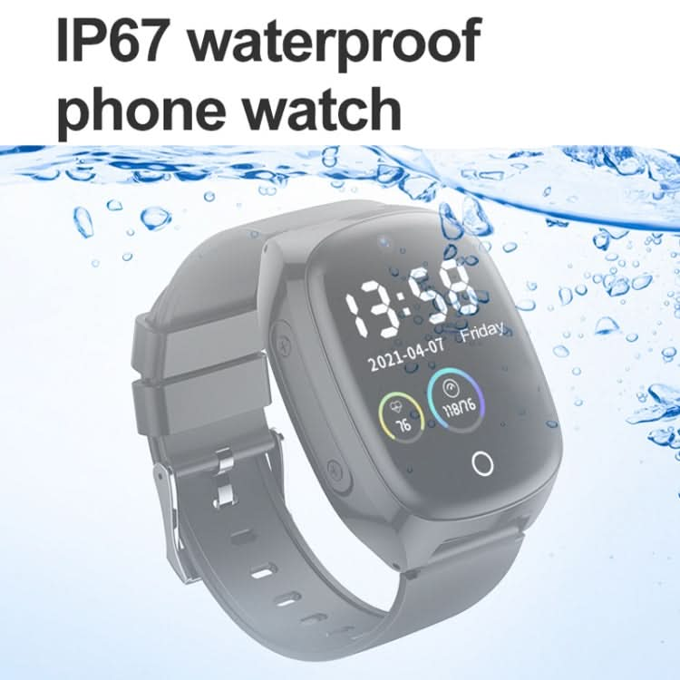 D300 1.54 inch IPS Screen Smart Watch, Support Tracking and Positioning & 4G Video Call