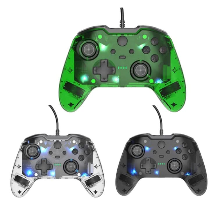 For Microsoft XBOX One / PC XO300 RGB Luminous Wired Gamepad Reluova