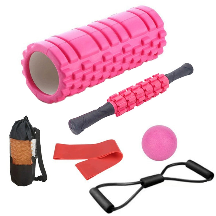 EVA Hollow Foam Roller Muscle Relaxation Roller Yoga Column Set Fitness Equipment, Series 1 Reluova