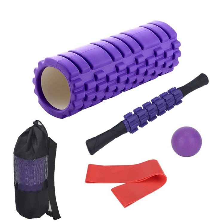 EVA Hollow Foam Roller Muscle Relaxation Roller Yoga Column Set Fitness Equipment, Series 2