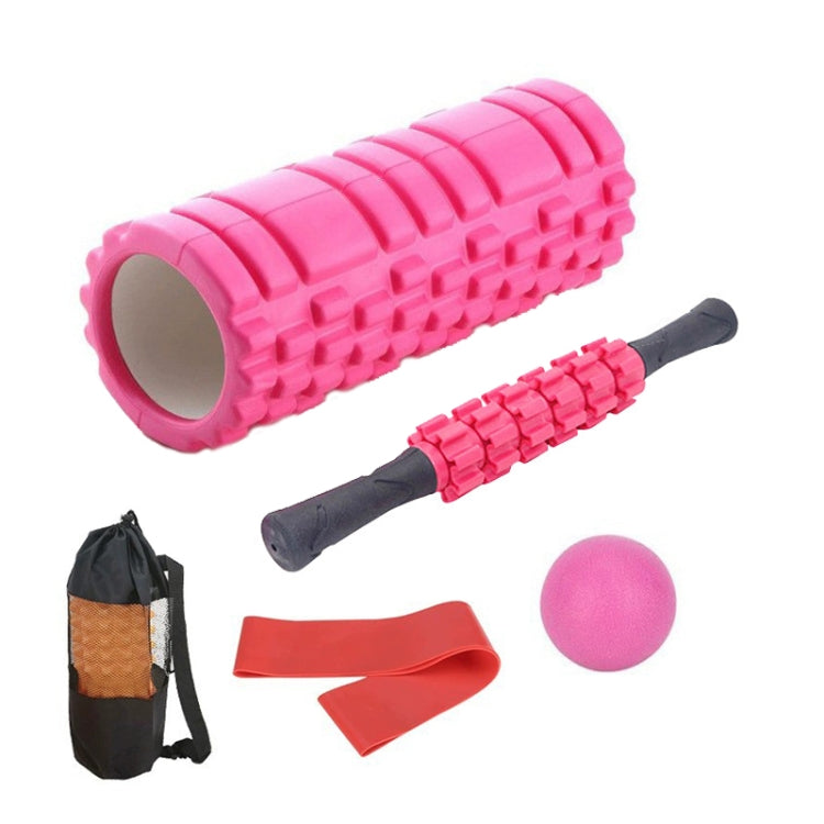 EVA Hollow Foam Roller Muscle Relaxation Roller Yoga Column Set Fitness Equipment, Series 2