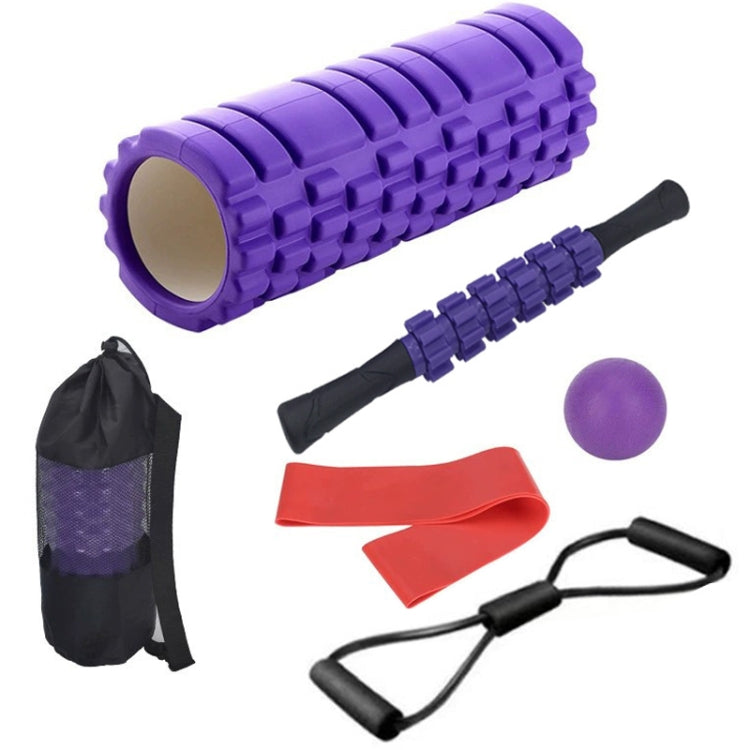 EVA Hollow Foam Roller Muscle Relaxation Roller Yoga Column Set Fitness Equipment, Series 1 Reluova