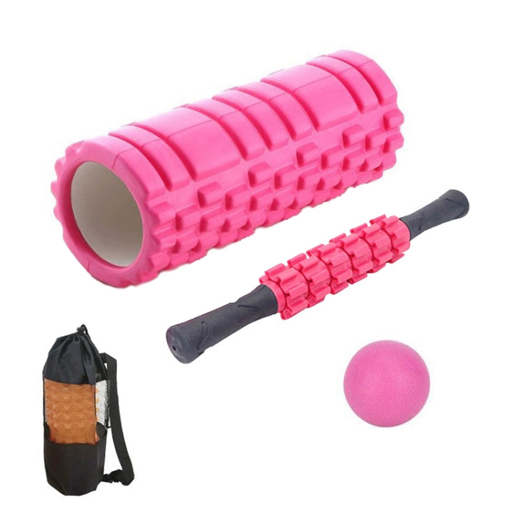 EVA Hollow Foam Roller Muscle Relaxation Roller Yoga Column Set Fitness Equipment, Series 1 Reluova