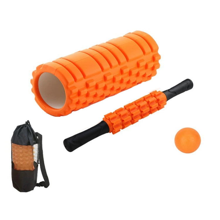 EVA Hollow Foam Roller Muscle Relaxation Roller Yoga Column Set Fitness Equipment, Series 1 Reluova