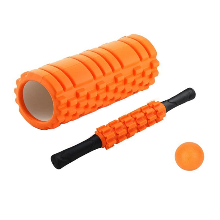 EVA Hollow Foam Roller Muscle Relaxation Roller Yoga Column Set Fitness Equipment, Series 1 Reluova