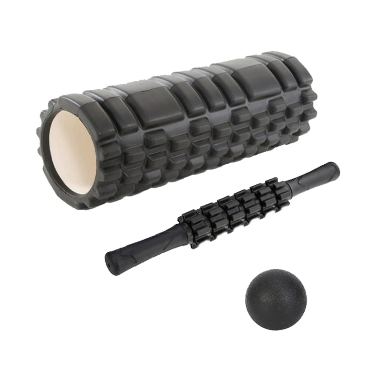 EVA Hollow Foam Roller Muscle Relaxation Roller Yoga Column Set Fitness Equipment, Series 1 Reluova