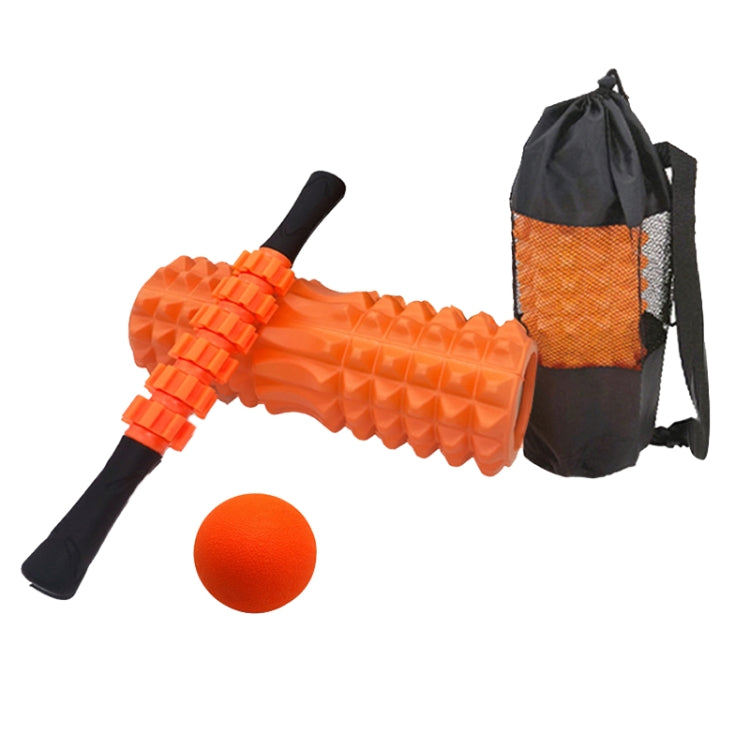 Crescent Hollow Foam Roller Yoga Column Set Fitness Muscle Relaxation Massager Set, Series 1 Reluova