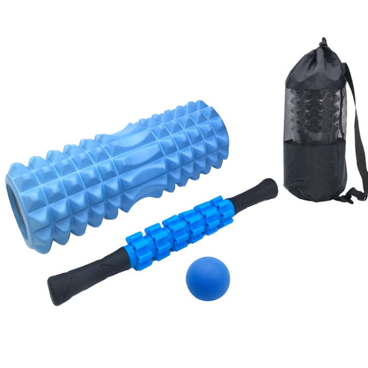 Crescent Hollow Foam Roller Yoga Column Set Fitness Muscle Relaxation Massager Set, Series 1 Reluova