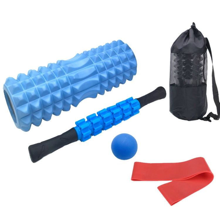 Crescent Hollow Foam Roller Yoga Column Set Fitness Muscle Relaxation Massager Set, Series 2 Reluova