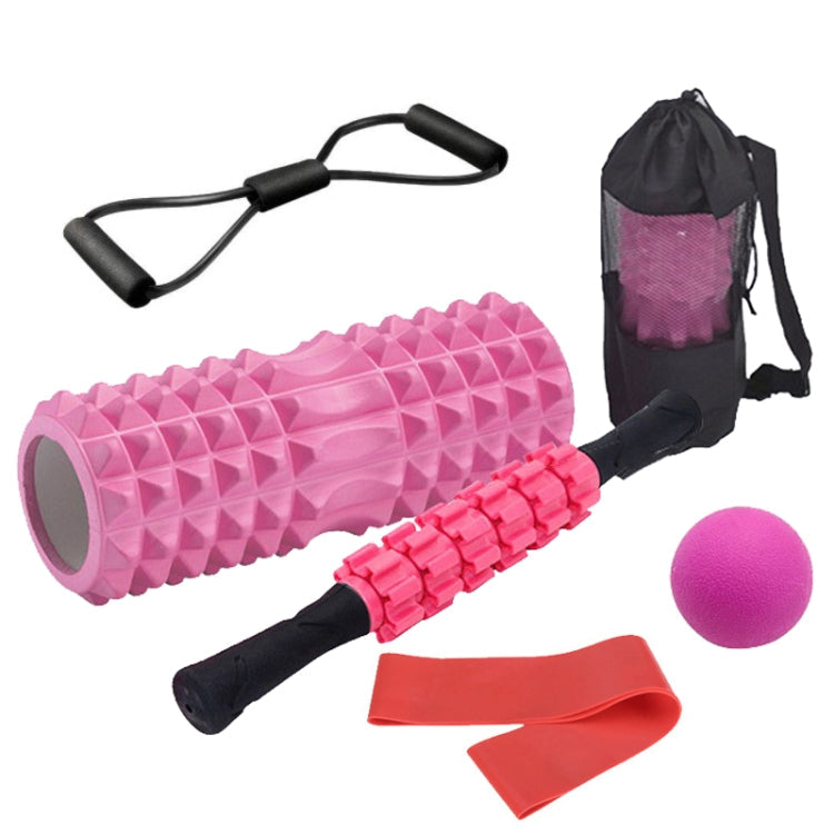 Crescent Hollow Foam Roller Yoga Column Set Fitness Muscle Relaxation Massager Set, Series 1 Reluova