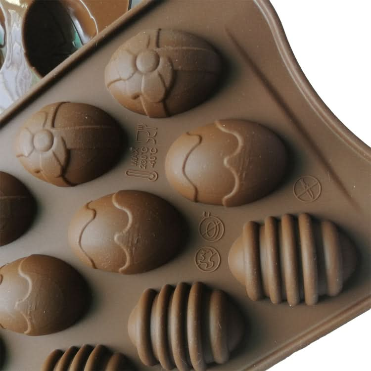 Easter Mini Colorful Egg Silicone Chocolate Mold - Reluova