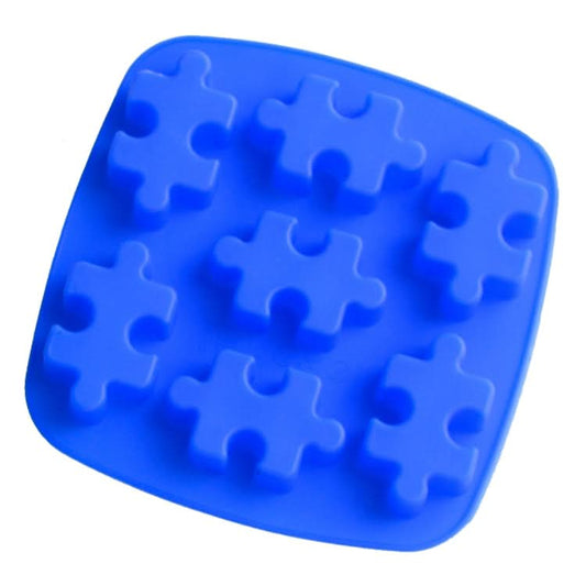 DIY Silicone Ice Grid Chocolate Puzzle Biscuit Tools - Reluova