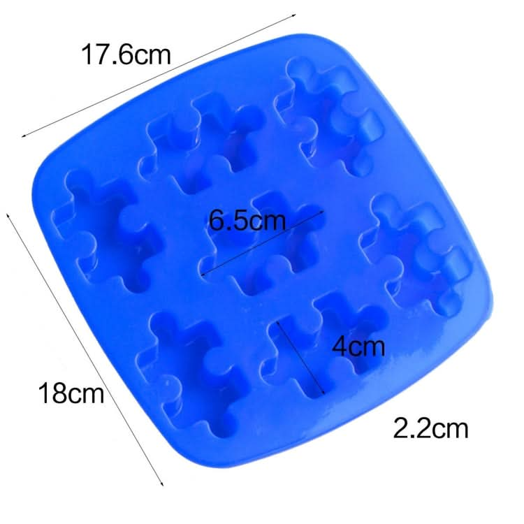 DIY Silicone Ice Grid Chocolate Puzzle Biscuit Tools - Reluova