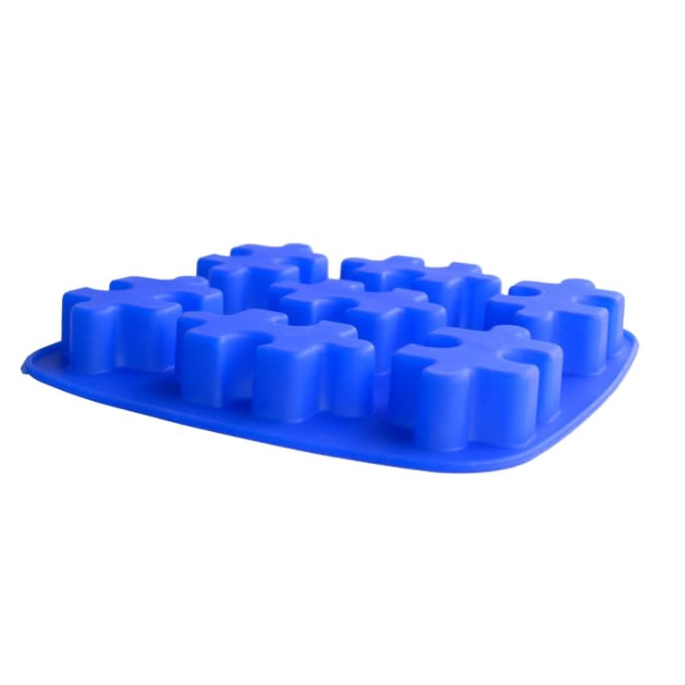 DIY Silicone Ice Grid Chocolate Puzzle Biscuit Tools - Reluova