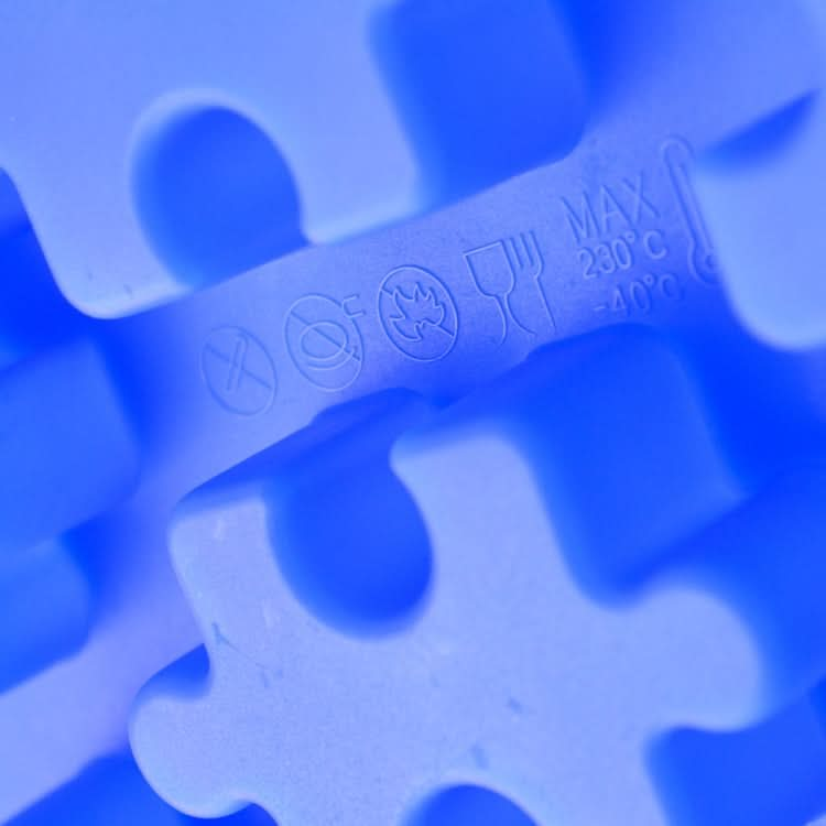 DIY Silicone Ice Grid Chocolate Puzzle Biscuit Tools - Reluova