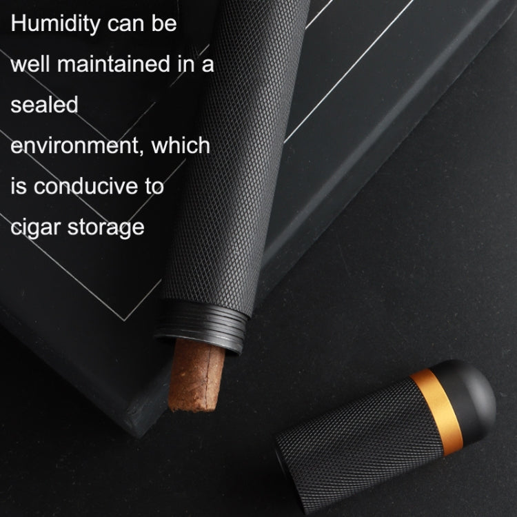 Convenient Metal Cigar Humidor Cigar Storage Tube My Store