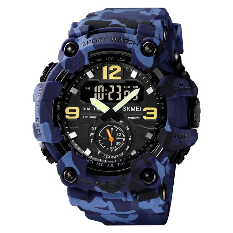 SKMEI 1637 Sports Digital Display Outdoor Shockproof Plastic Large Dial Men Watch Reluova