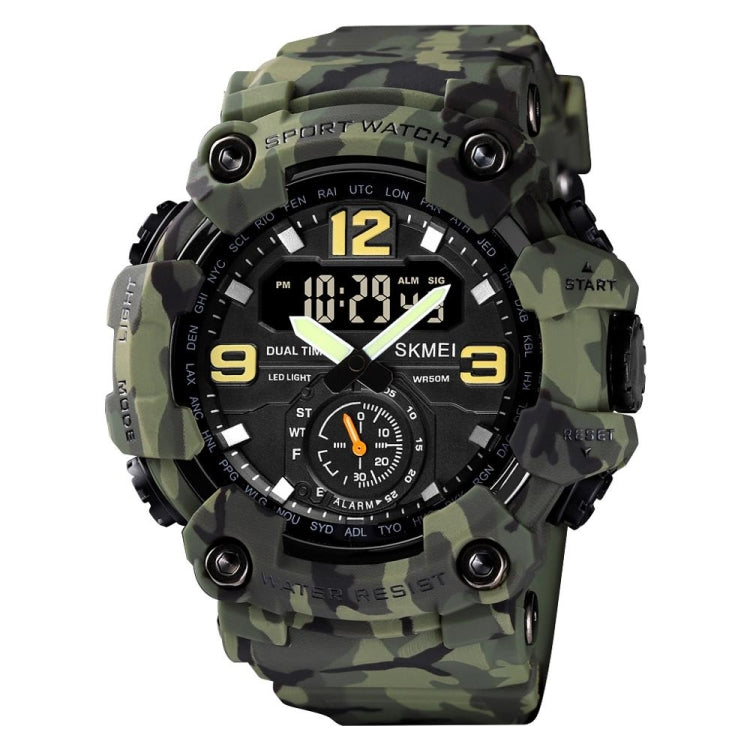 SKMEI 1637 Sports Digital Display Outdoor Shockproof Plastic Large Dial Men Watch