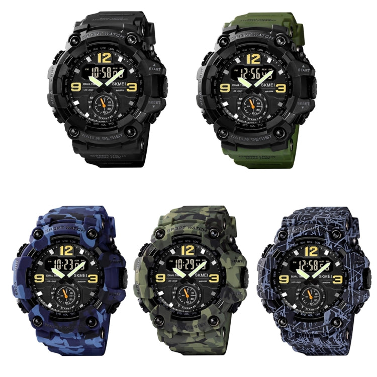 SKMEI 1637 Sports Digital Display Outdoor Shockproof Plastic Large Dial Men Watch Reluova